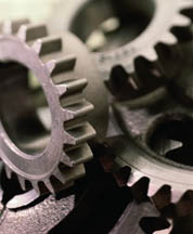 Steel gears treated by JGS Nitriding